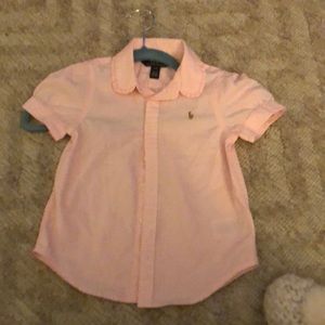 Pink Polo Blouse